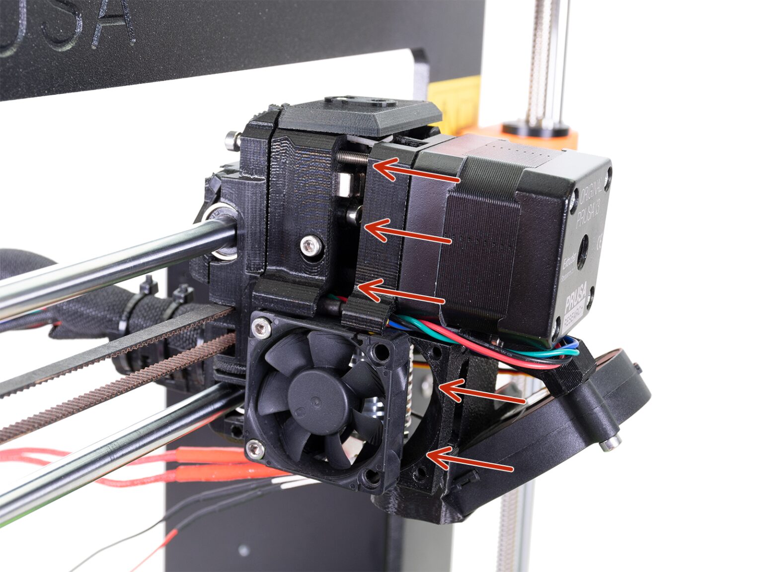 Jak vyměnit hotend (MK3S/MK3S+) | Prusa Knowledge Base