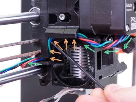 Hotend fan assembly
