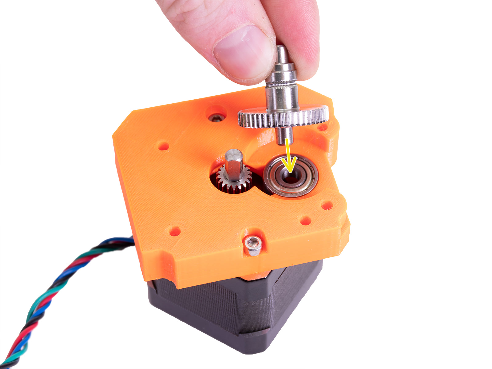Assembling the Extruder