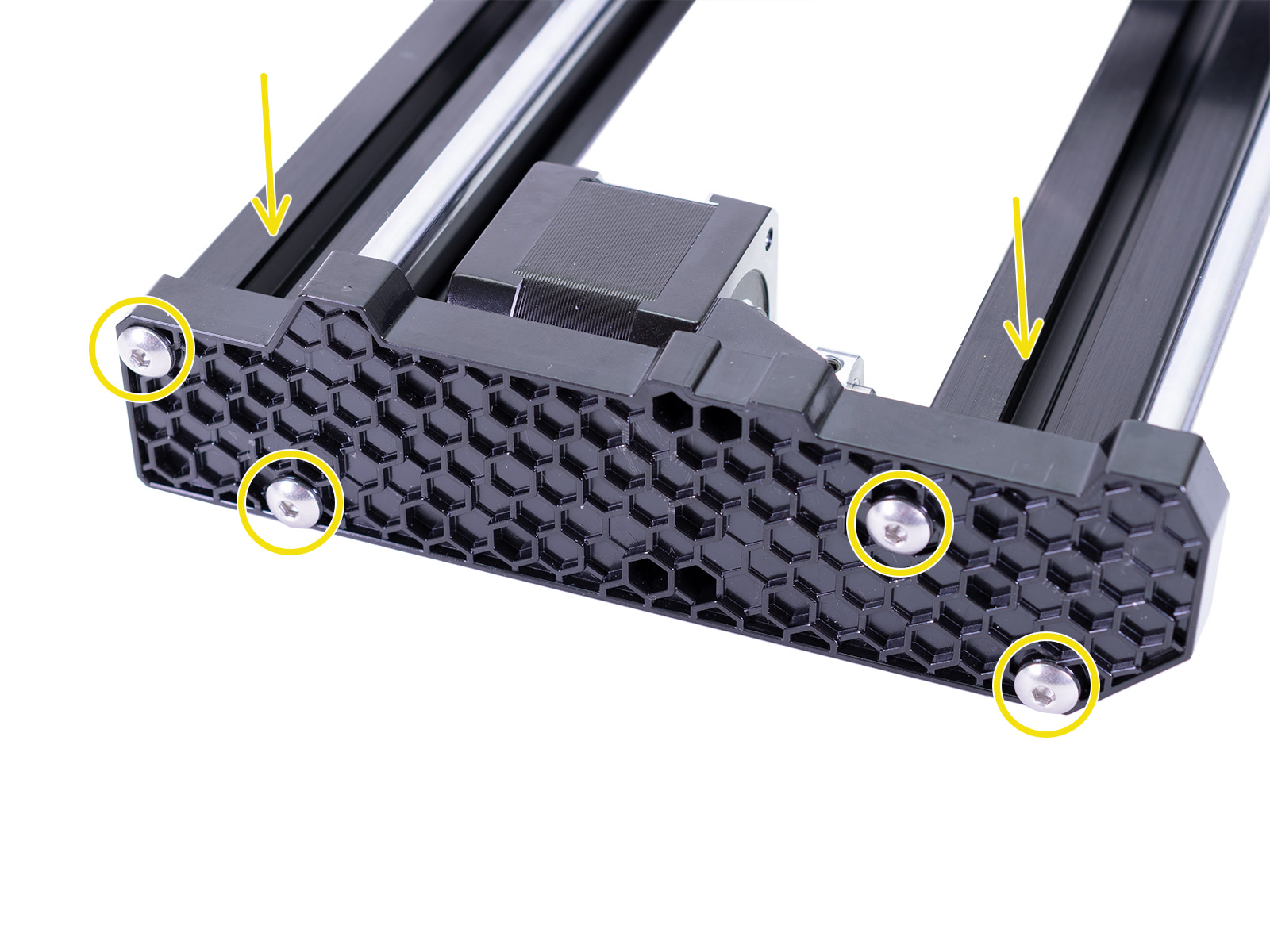 Montage de la MINI-Y-plate-rear