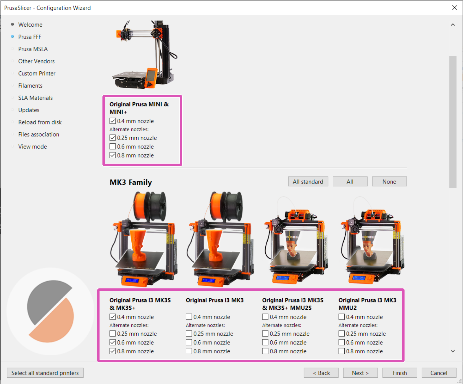 Gooey En smule bus Different nozzle types | Prusa Knowledge Base