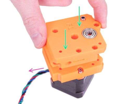 Assembling the Extruder