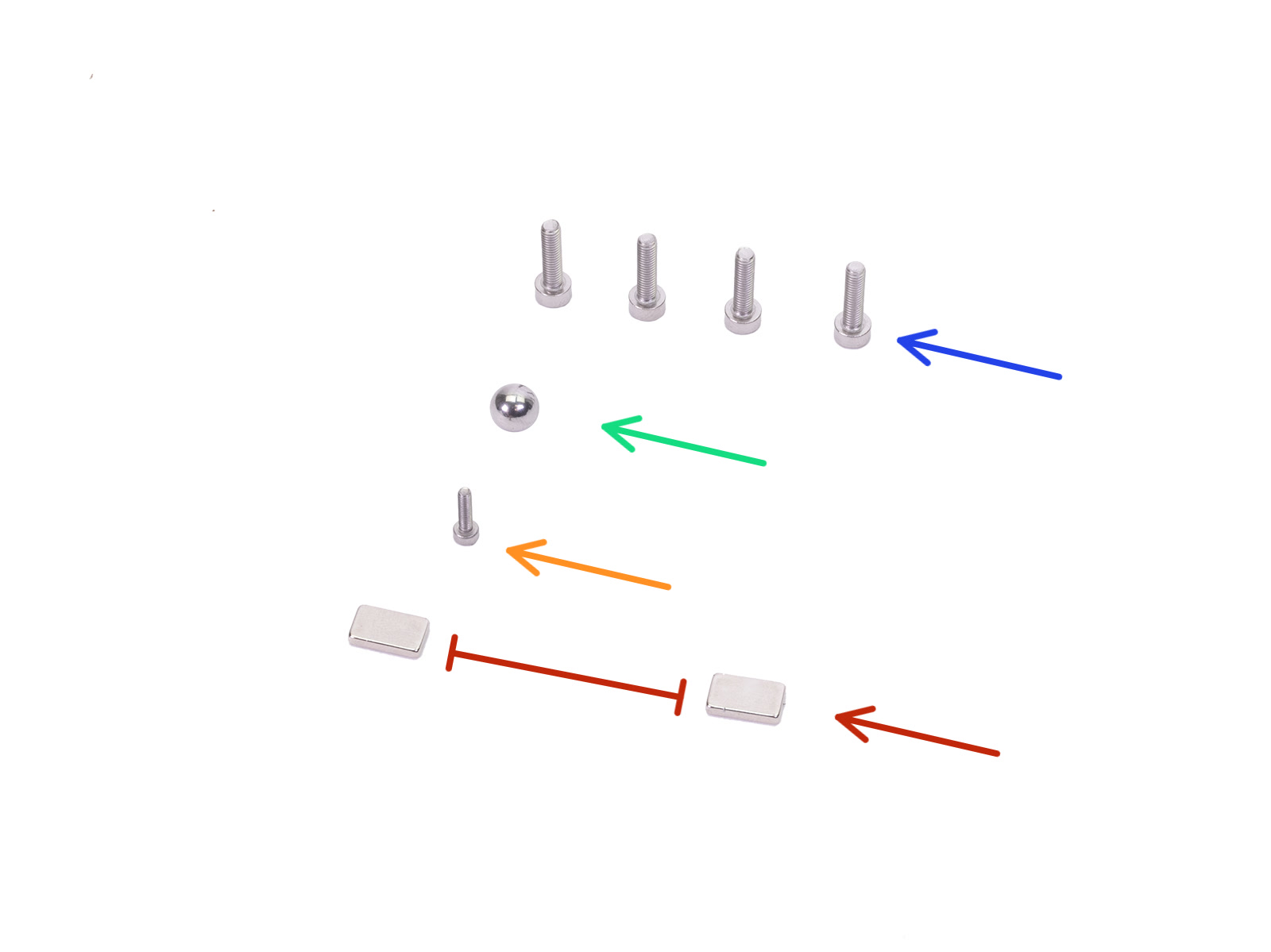 Sensor de filamento - preparación de las piezas (opcional)