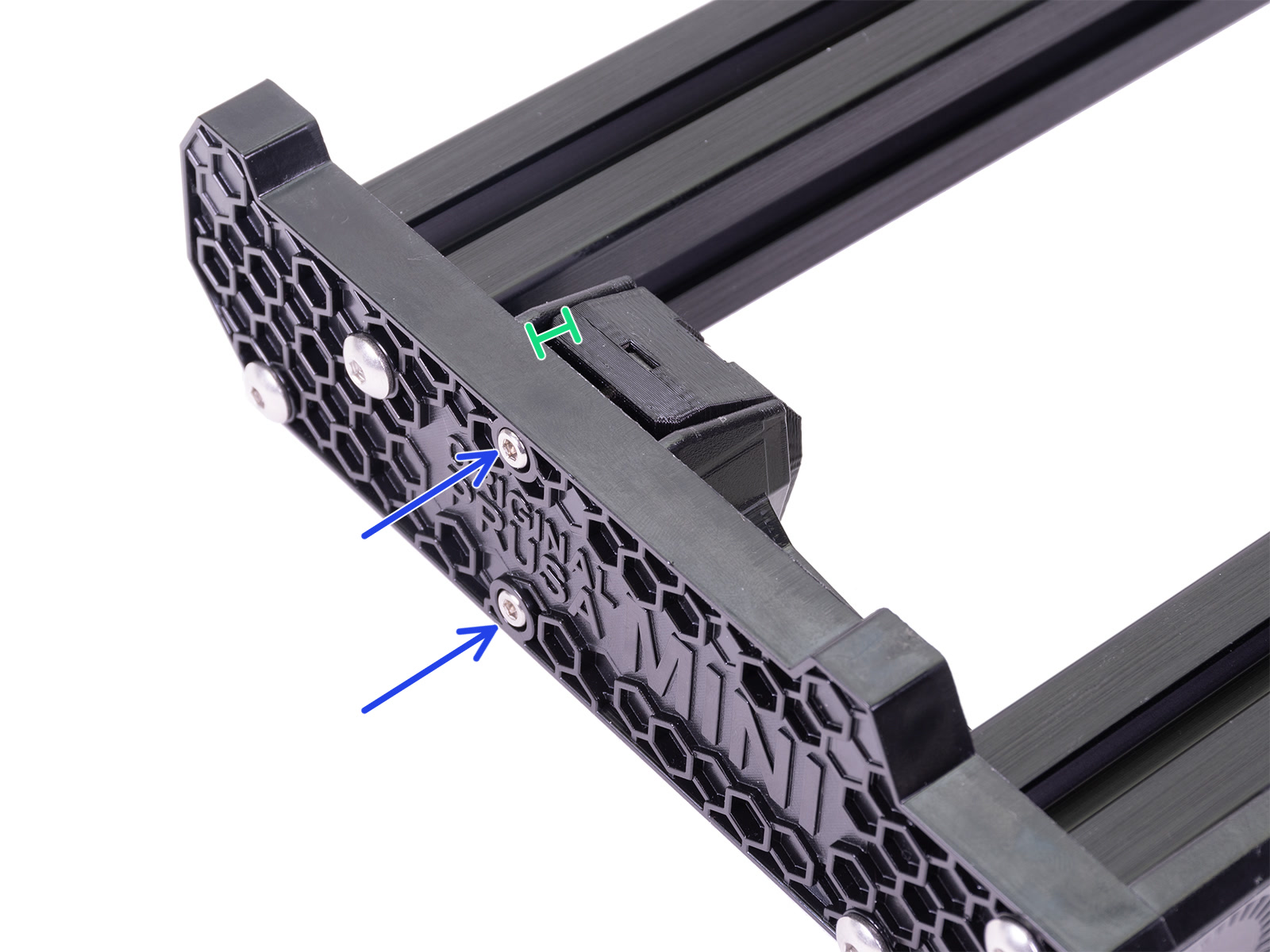 Montage du MINI-Y-belt-idler