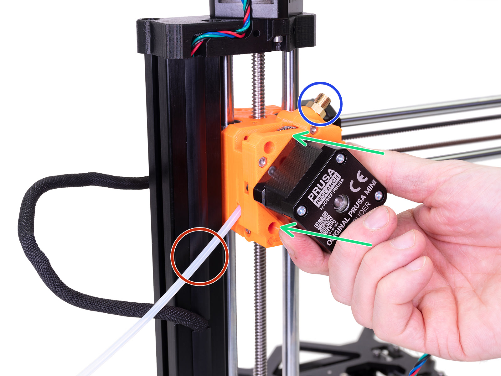 Mounting the Extruder