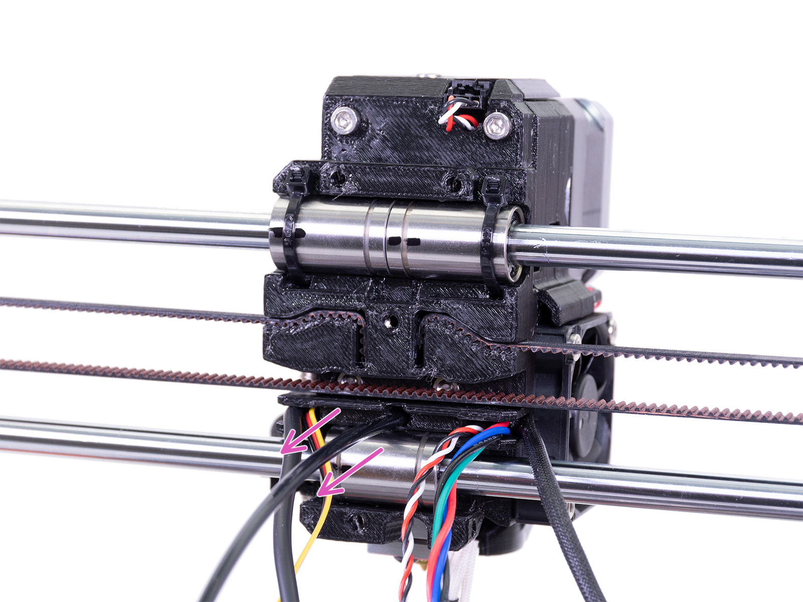 Nylon guide assembly