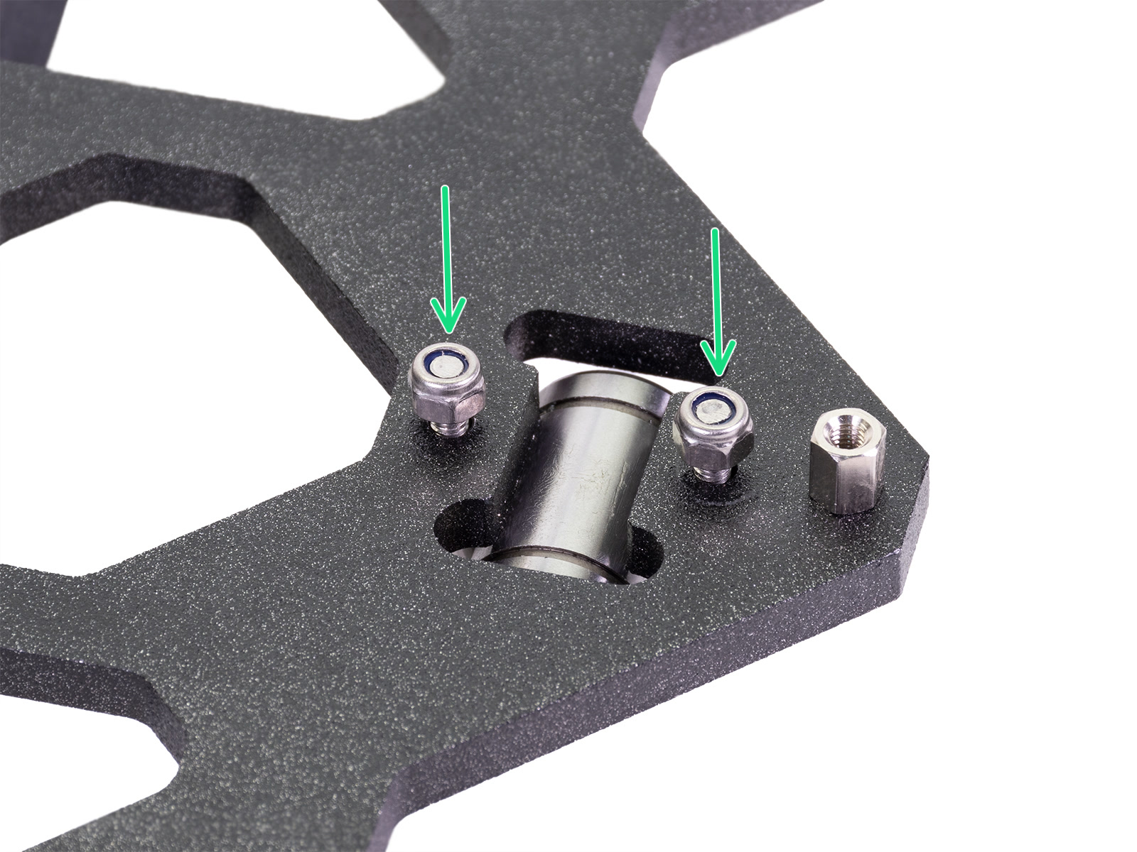 Installing bearings on the Y-carriage (old design)
