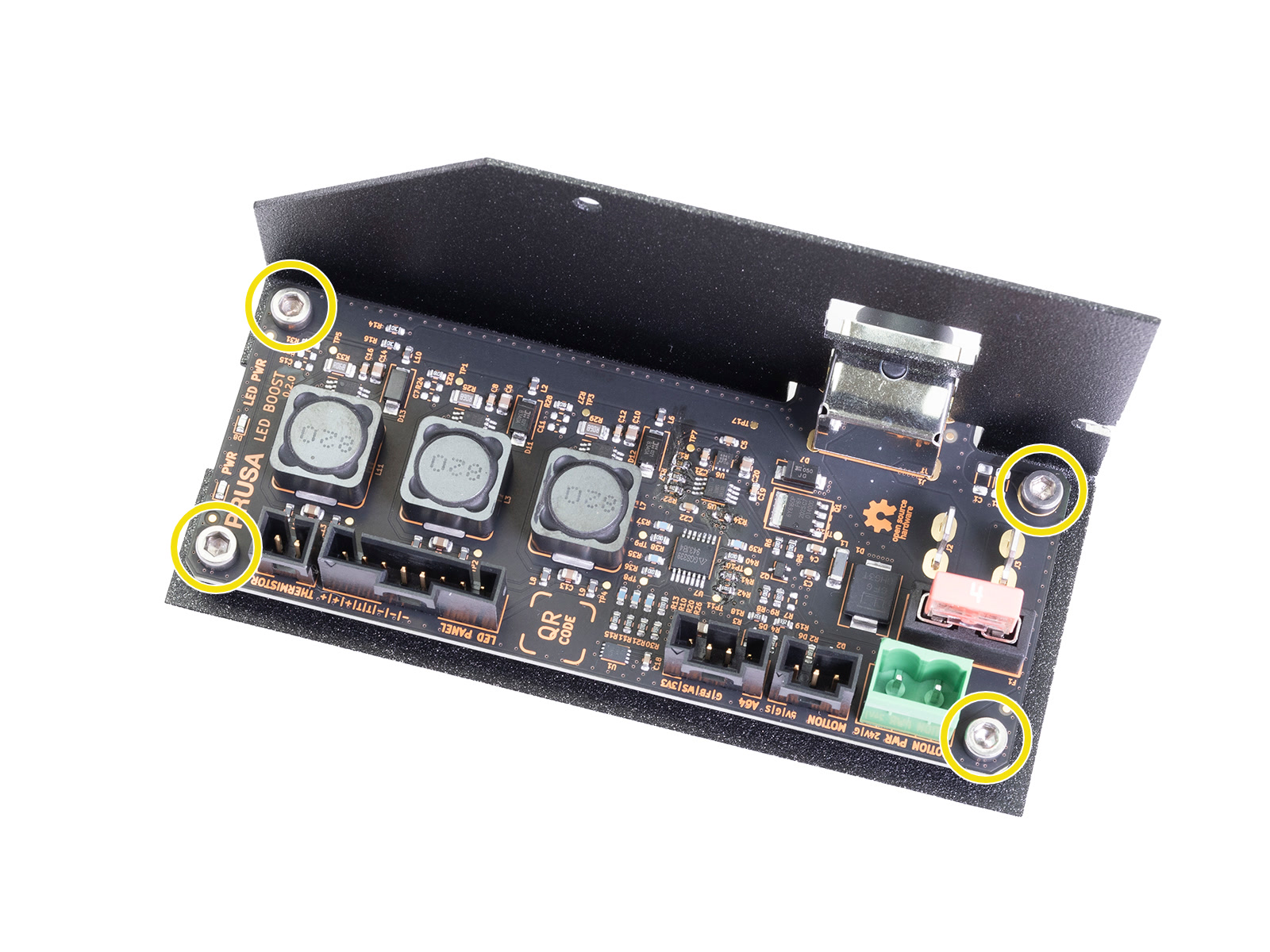 Assemblage de la carte Boost