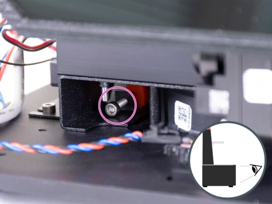 Fixation de l'ensemble des LED UV