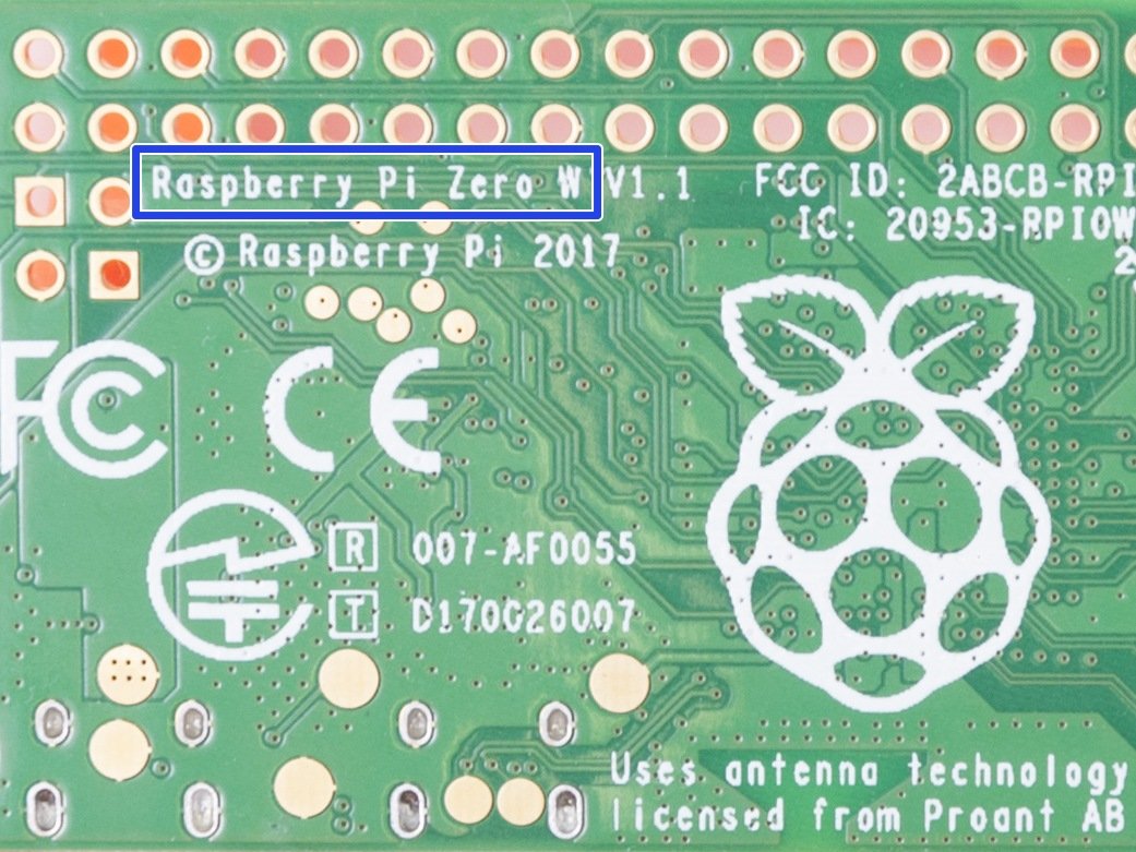 Préparation des pièces : Raspberry Pi Zero W