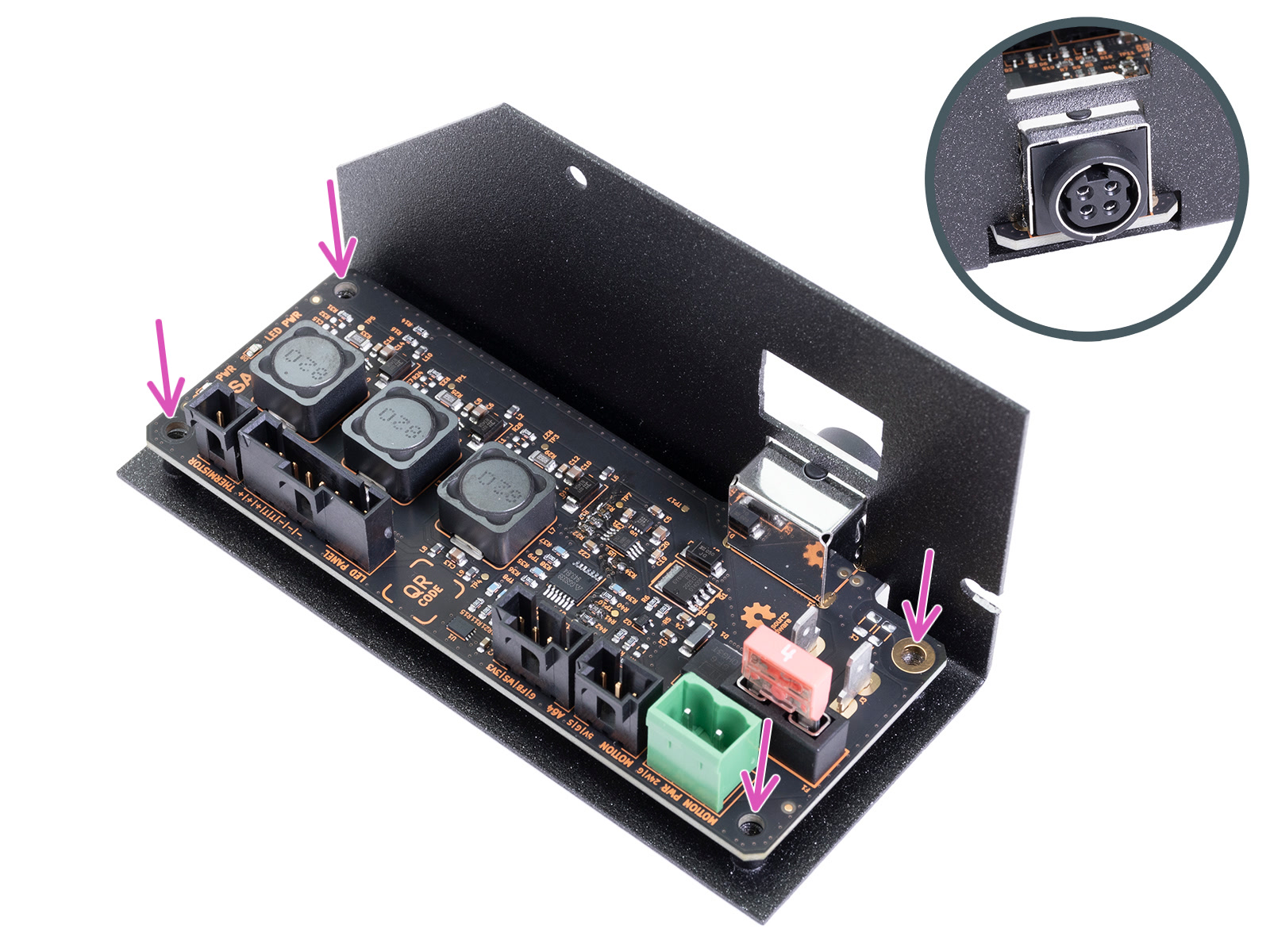 Assemblage de la carte Boost
