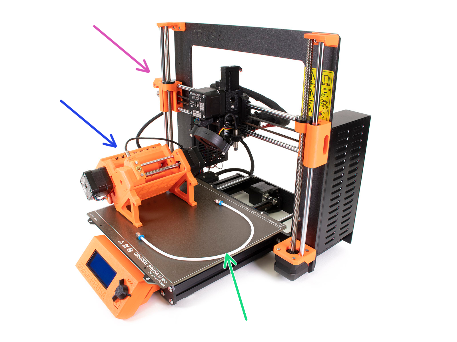 PC/タブレット PC周辺機器 6. Electronics and MMU2S unit assembly | Prusa Knowledge Base