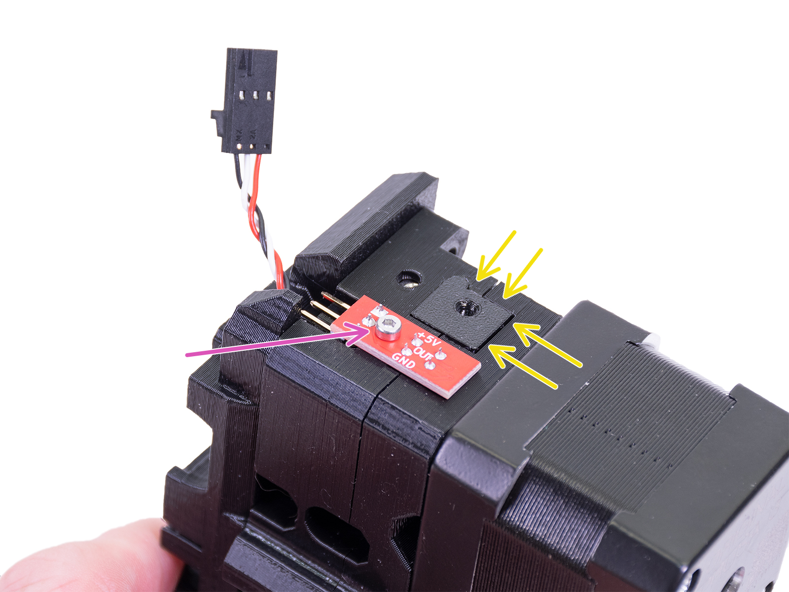 FRA Détecteur de fin de matériau d'extrudeuse de filament Le module de  capteur de détection réduit la résistance noir - Cdiscount Informatique