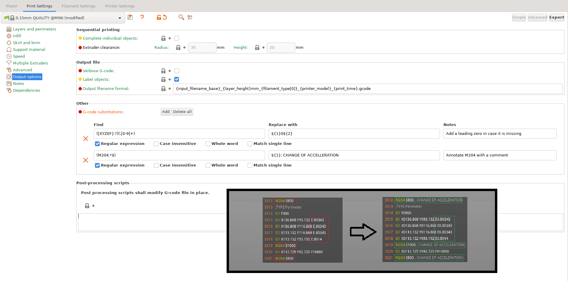 Filament Start G-code and End G-code inserted in wrong position for MMU ·  Issue #3821 · prusa3d/PrusaSlicer · GitHub