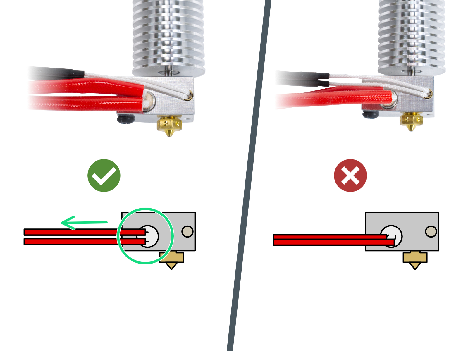 Instalace nového topení hotendu