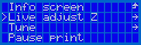 Live adjust Z (Z微調整) | Prusa Knowledge Base