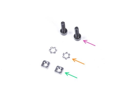 Installation de la basic board : préparation des pièces