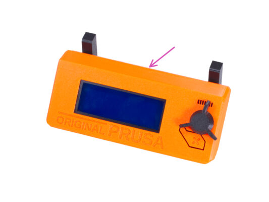 Montaje del LCD: preparación de las piezas