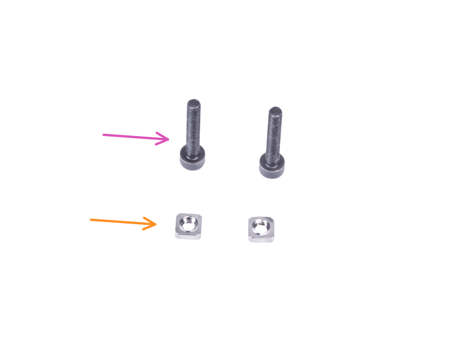 Covering the lock mechanism: parts preparation