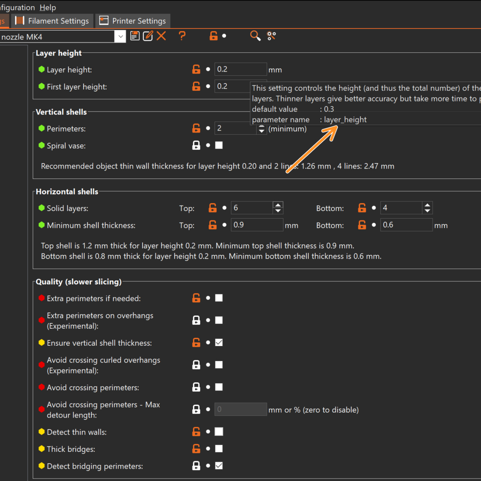 List of placeholders | Prusa Knowledge Base