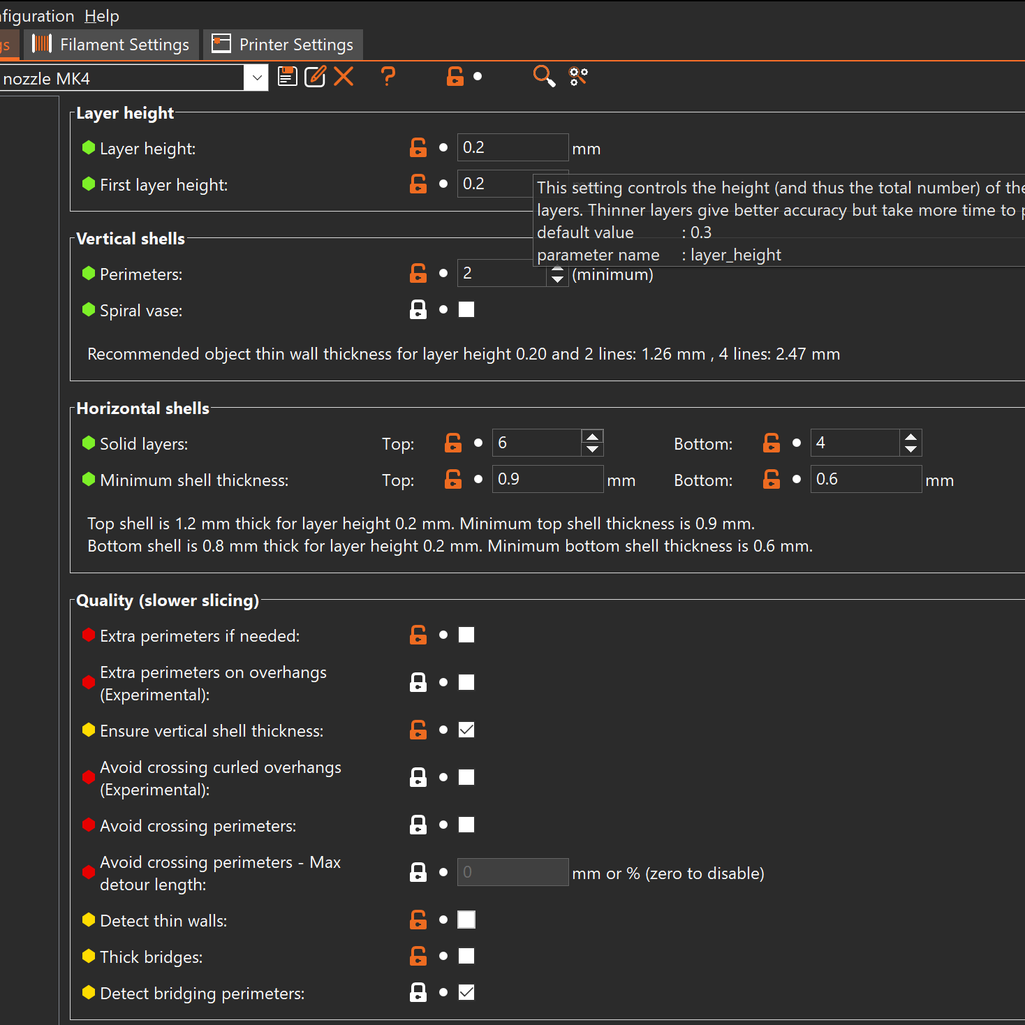 List of placeholders | Prusa Knowledge Base
