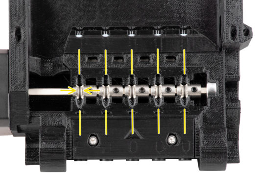 Pulley alignment