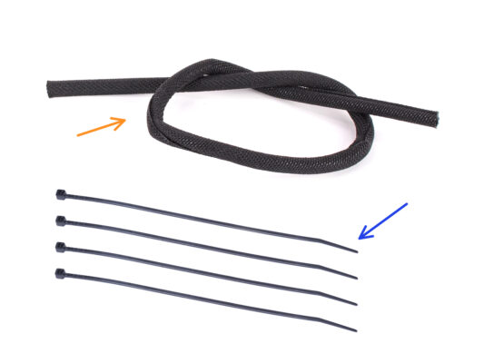 Textile sleeve parts preparation