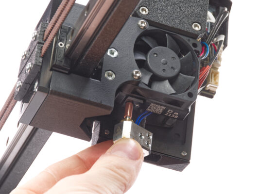 Comment remplacer l'assemblage de la hotend (XL mono-outil)