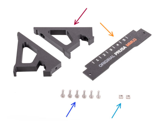 Frame holders parts preparation