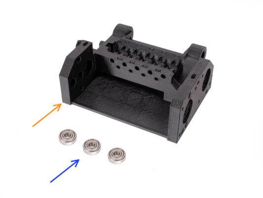 Pulley-body parts preparation