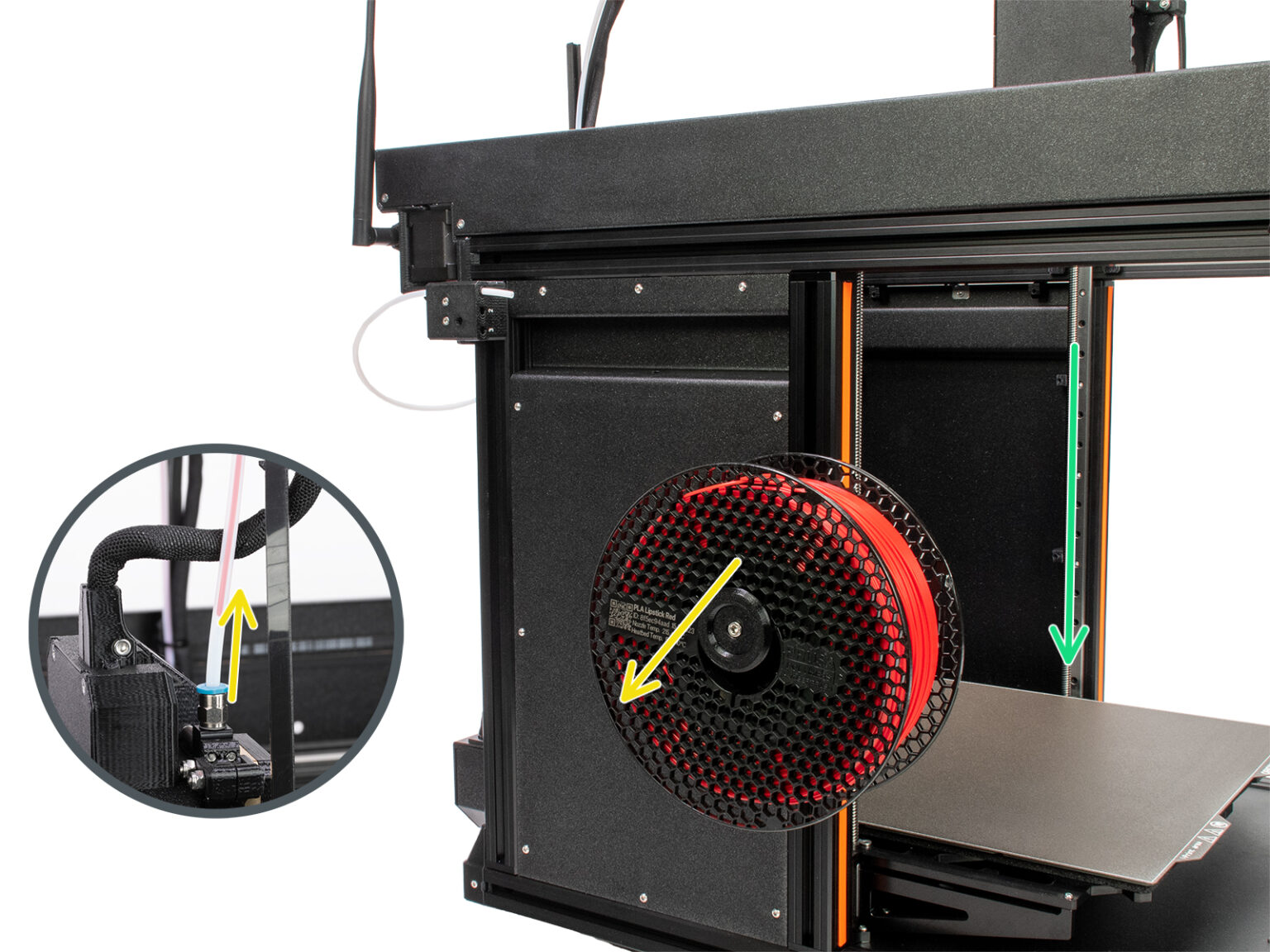 Packing printer for transport Original Packing Material (XL) Prusa