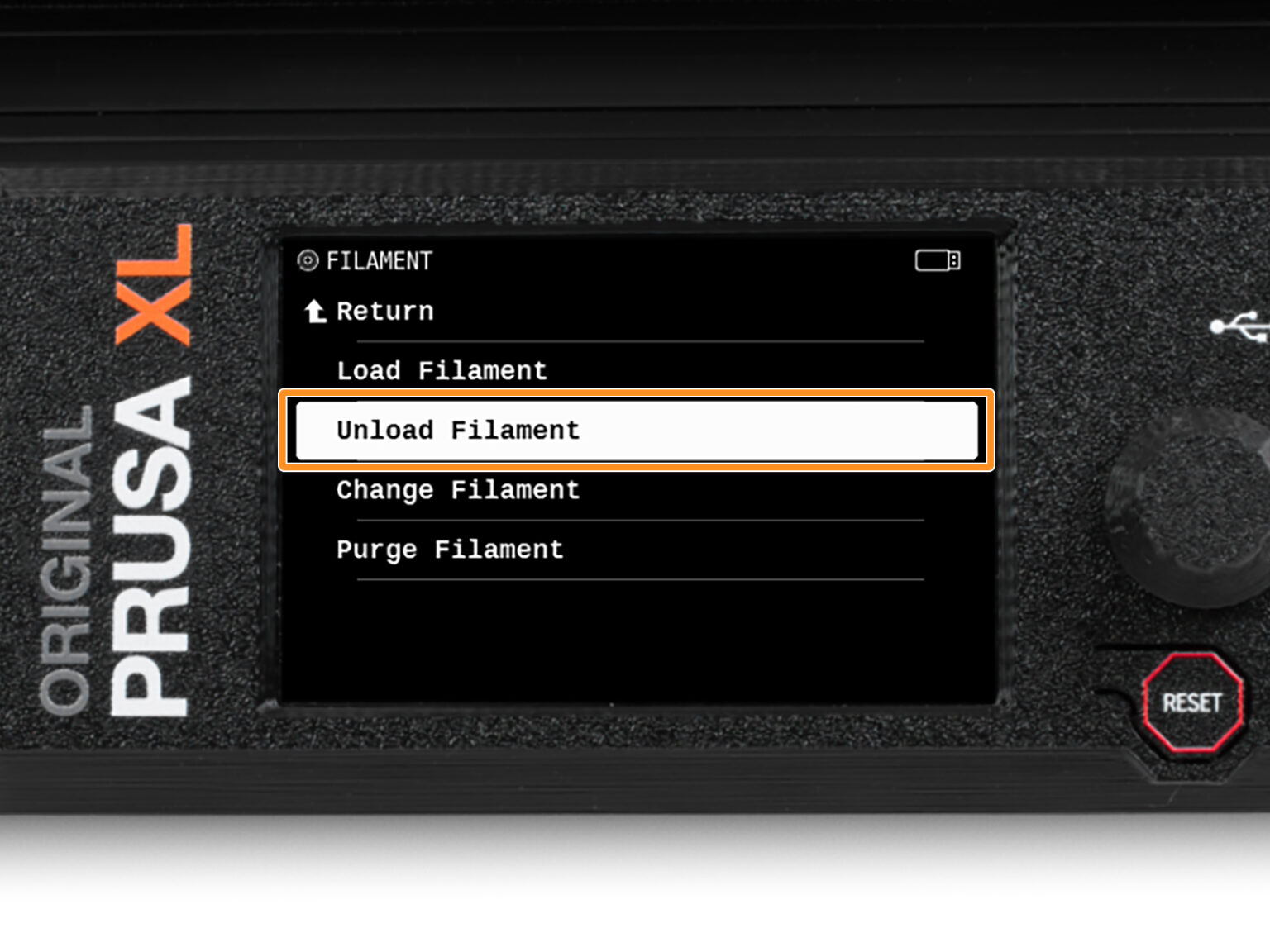 Packing printer for transport Original Packing Material (XL) Prusa