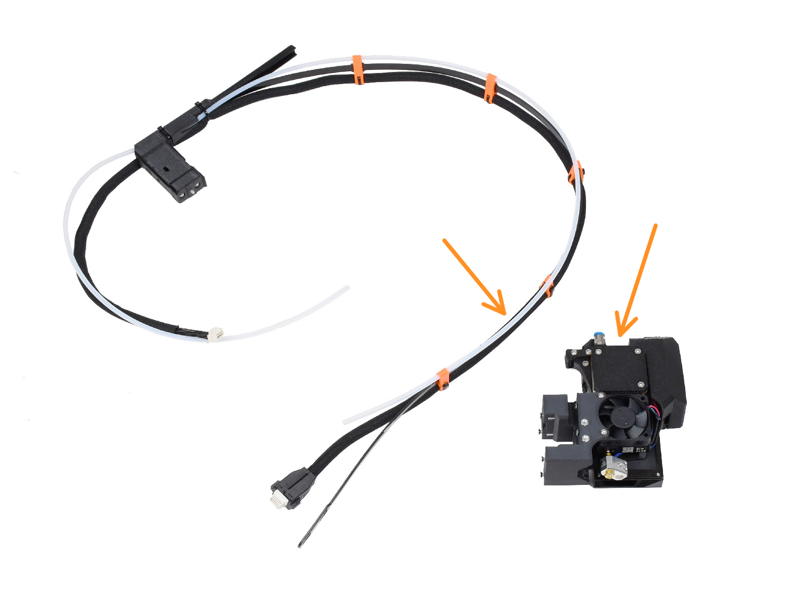 Extruder cable bundle assembly info