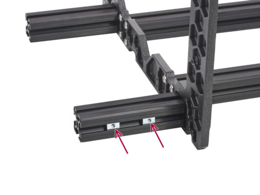 Y-axis: preparation for the PSU and xBuddy-box