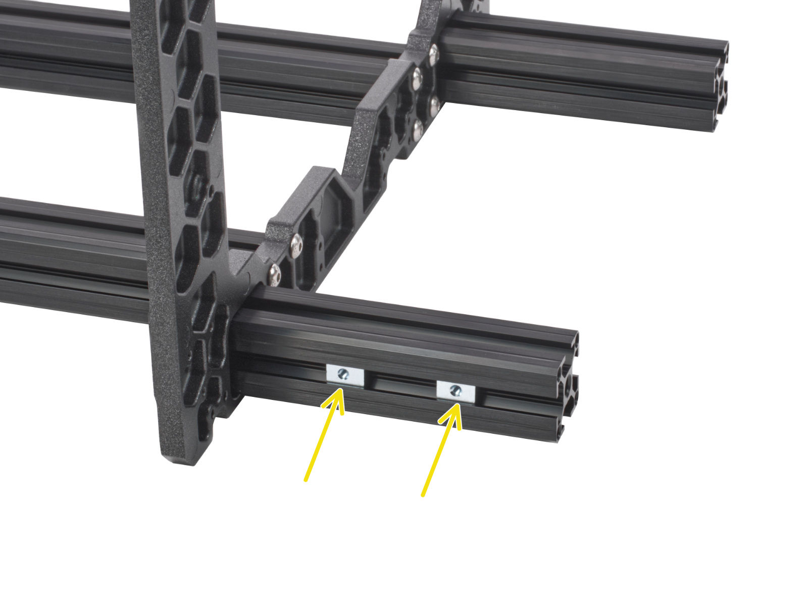 Y-axis: preparation for the PSU and xBuddy-box