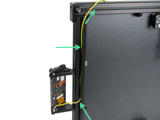 xLCD PE Kabelmanagement