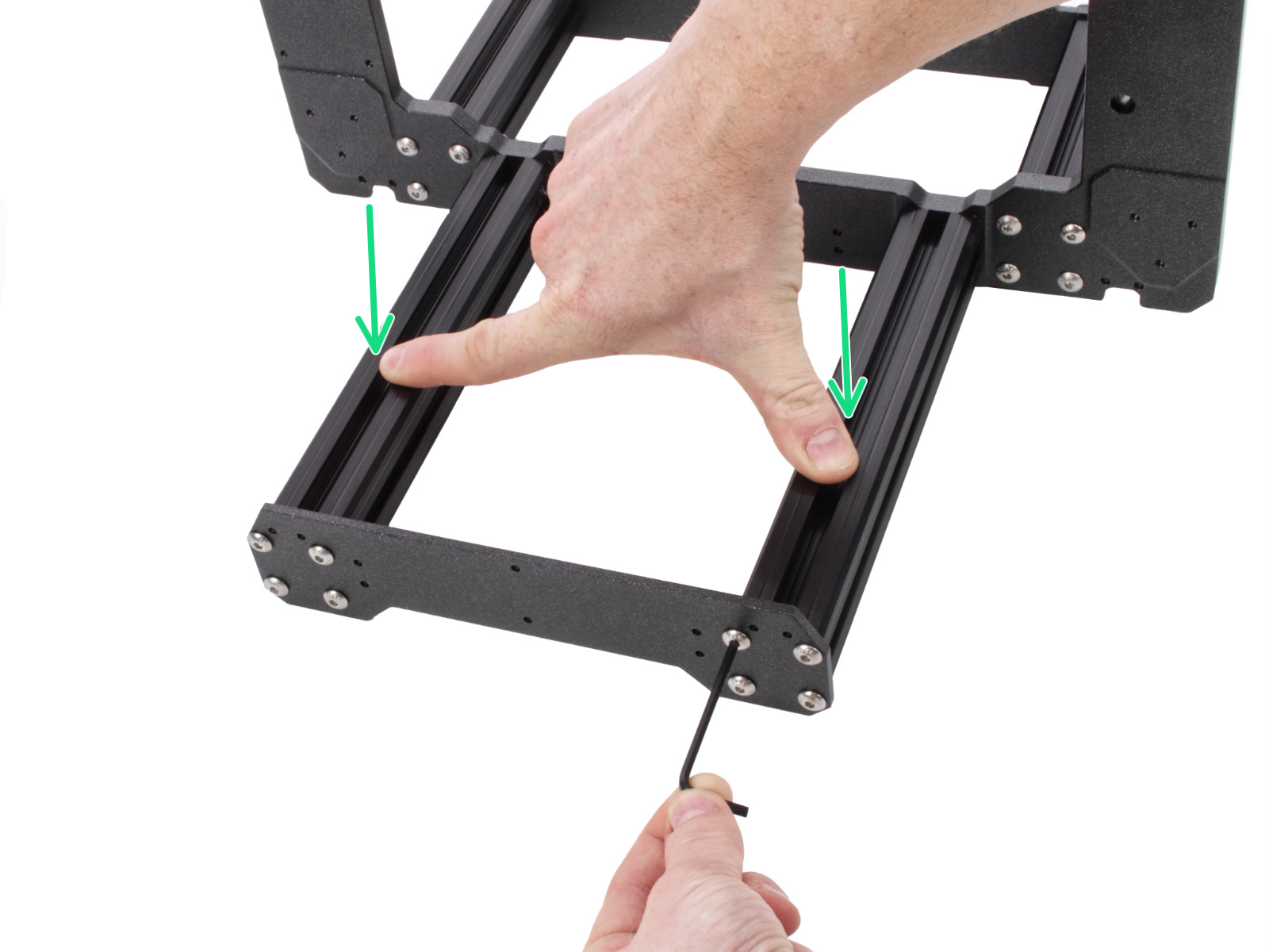 Y-axis: geometry check