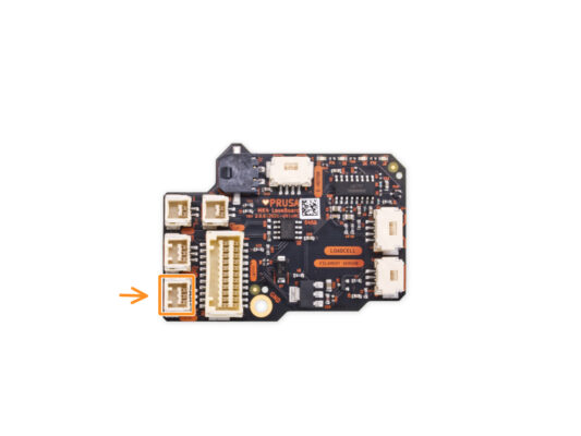 Assembling the hotend fan