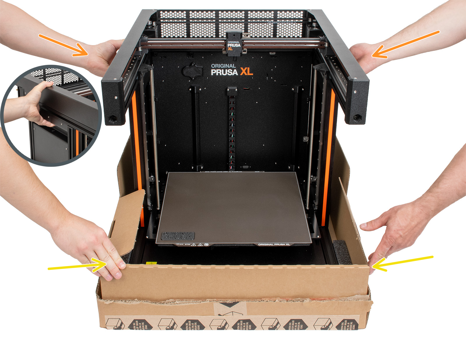 Unpacking the printer