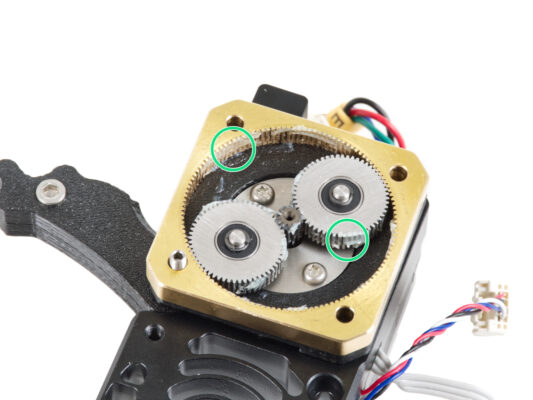 Assembling the Nextruder idler