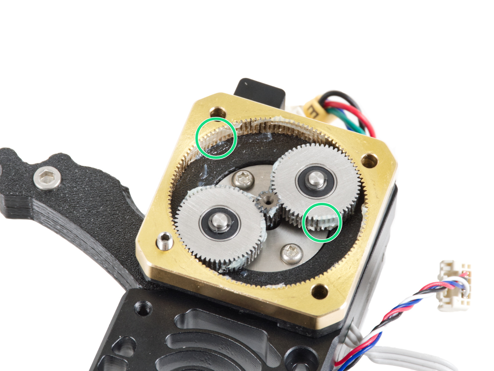 Assembling the Nextruder idler
