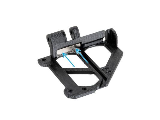 Assembling the fan-door: mounting fan