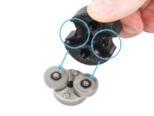 Assembling the gearbox