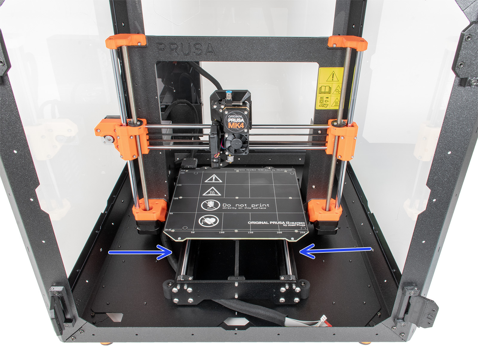 Adjusting the printer