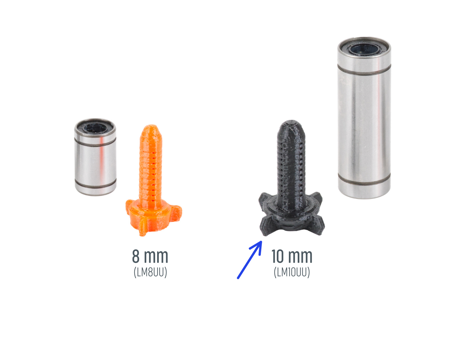 Mounting the bearings: parts preparation (lubricating)