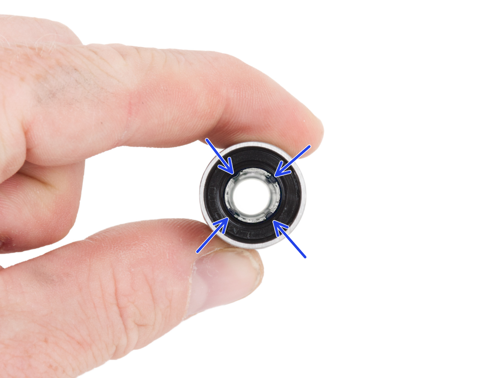 Lubricating the bearing