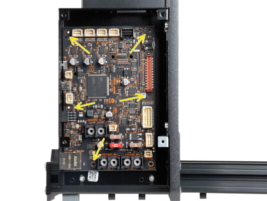 Mounting the xBuddy board