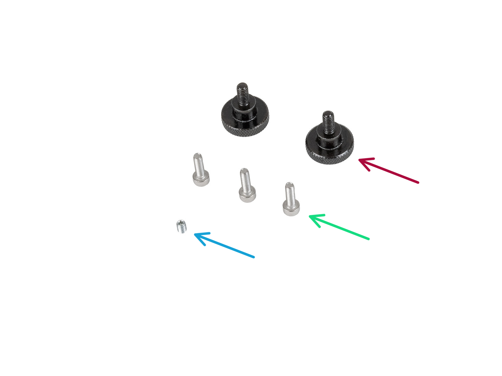 Attaching the extruder: parts preparation