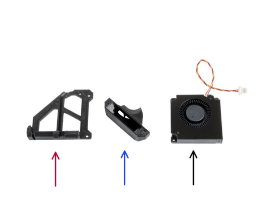 Assembling the fan-door: parts preparation