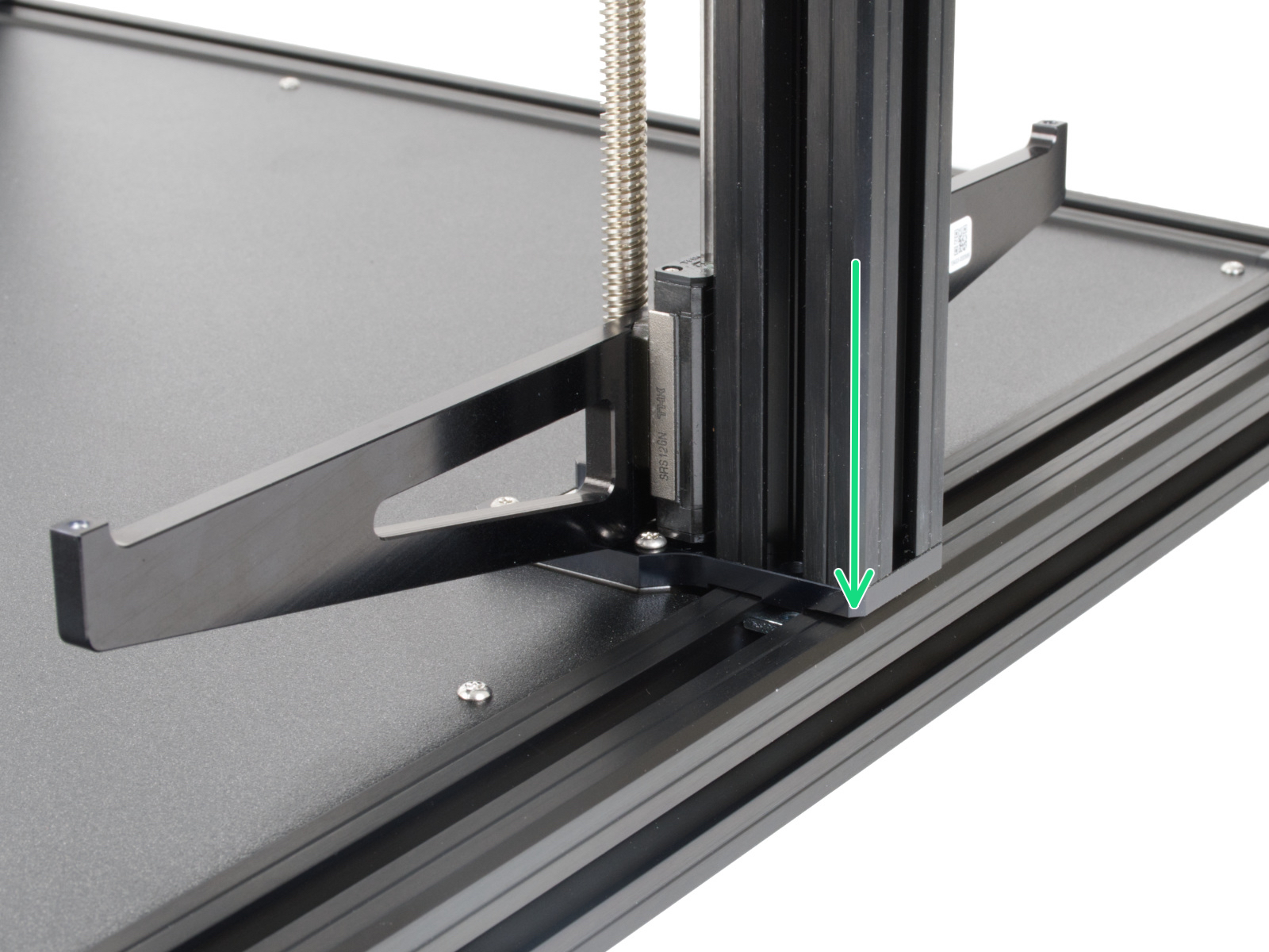 Securing the Z-Axis rotary